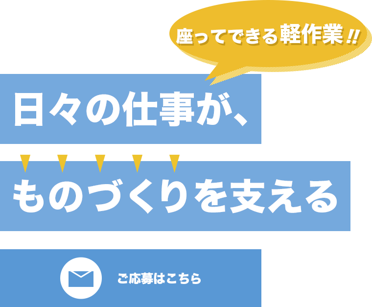 特別な資格不要でものづくり